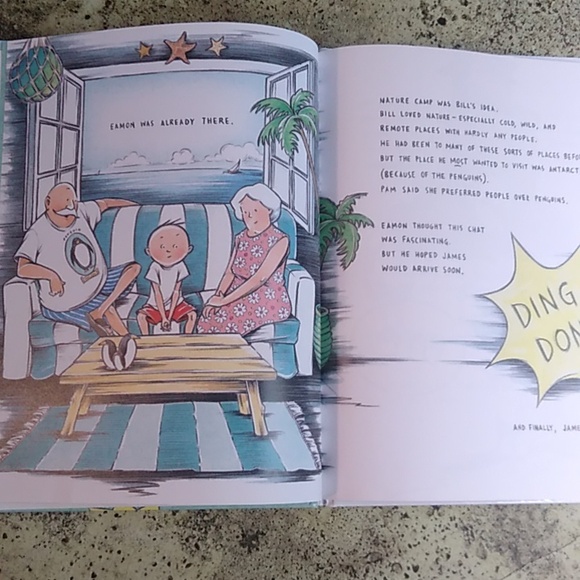 Boys Best Weekend Summer Vacation Children's Picture Book Marla Frazee - Picture 6 of 6